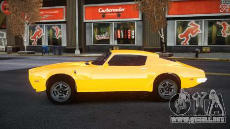 Pontiac Firebird Yobvupalo para GTA 4