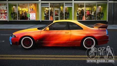 Nissan Skyline R33 Chriley S10 para GTA 4