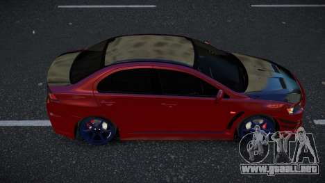 Mitsubishi Lancer Evolution X Kiyyateli para GTA 4