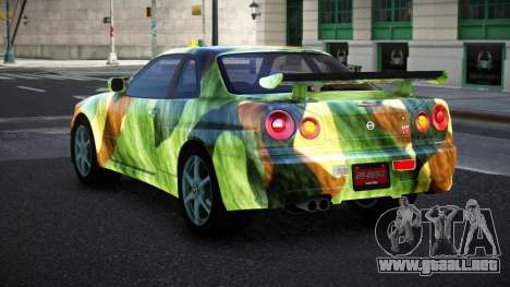 Nissan Skyline R34 Jashra S9 para GTA 4