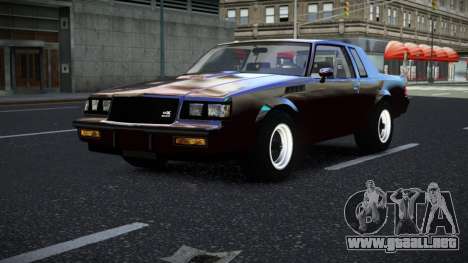 Buick GNX Jawneloho para GTA 4