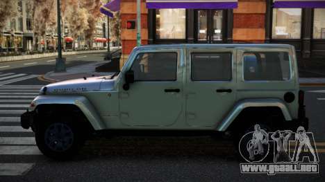 Jeep Wrangler Uhas para GTA 4