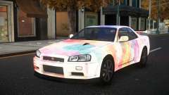 Nissan Skyline R34 Olasin S12 para GTA 4
