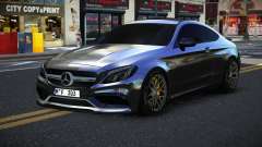 Mercedes-Benz C63S AMG Fibla para GTA 4