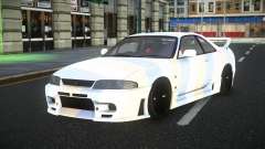 Nissan Skyline R33 GT-R Baslly S7 para GTA 4