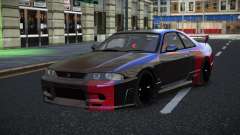 Nissan Skyline R33 GT-R Baslly S5 para GTA 4