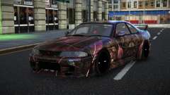 Nissan Skyline R33 GT-R Baslly S6 para GTA 4