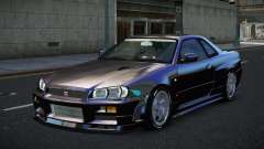 Nissan Skyline R34 Menhiluw para GTA 4