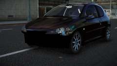 Peugeot 206 Jutufelu para GTA 4