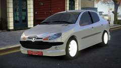 Peugeot 206 Belxav para GTA 4