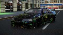 Nissan Skyline R33 GT-R Baslly S11 para GTA 4