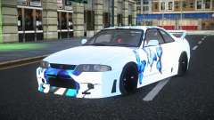 Nissan Skyline R33 GT-R Baslly S2 para GTA 4