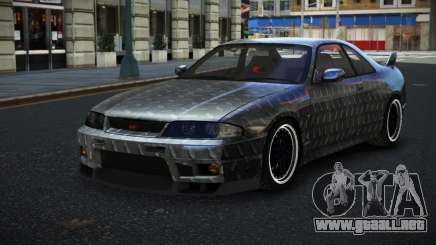 Nissan Skyline R33 Fersa S4 para GTA 4