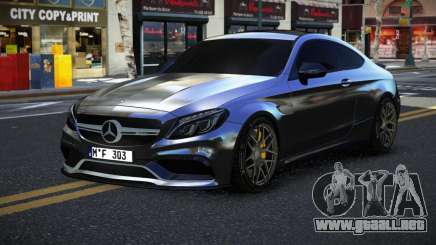 Mercedes-Benz C63S AMG Fibla para GTA 4