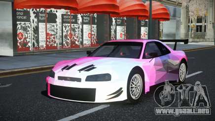 Nissan Skyline R34 Japhli S1 para GTA 4