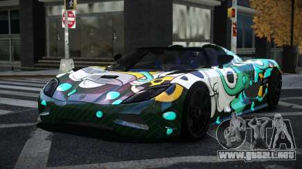 Koenigsegg Agera Brija S13 para GTA 4