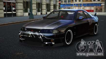 Nissan Skyline R33 Fersa S5 para GTA 4