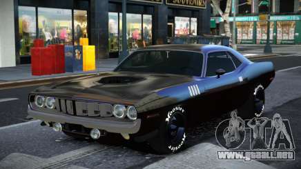 Plymouth Cuda Lotfaroqe para GTA 4