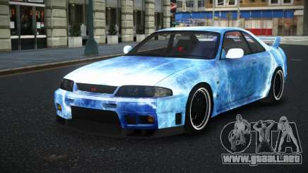 Nissan Skyline R33 Fersa S6 para GTA 4
