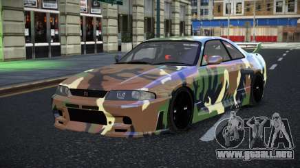 Nissan Skyline R33 GT-R Baslly S13 para GTA 4