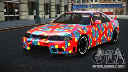 Nissan Skyline R33 Fersa S1 para GTA 4