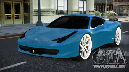 Ferrari 458 Gile para GTA 4