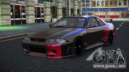 Nissan Skyline R33 GT-R Baslly S5 para GTA 4