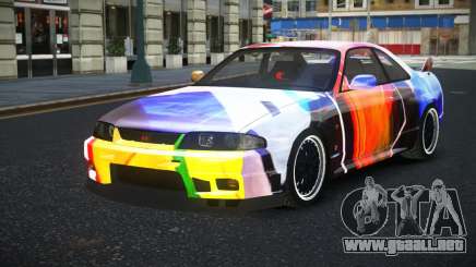 Nissan Skyline R33 Fersa S3 para GTA 4