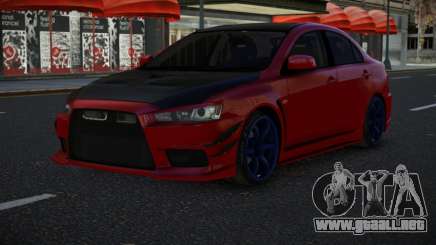 Mitsubishi Lancer Evolution X Kiyyateli para GTA 4