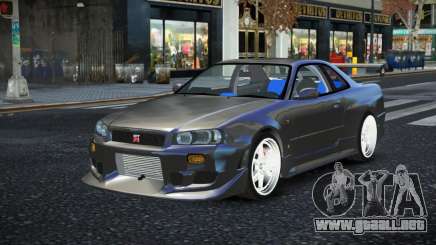 Nissan Skyline R34 Quqetihi para GTA 4