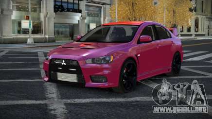 Mitsubishi Lancer Evolution X Dugiwe para GTA 4