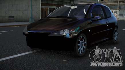 Peugeot 206 Jutufelu para GTA 4