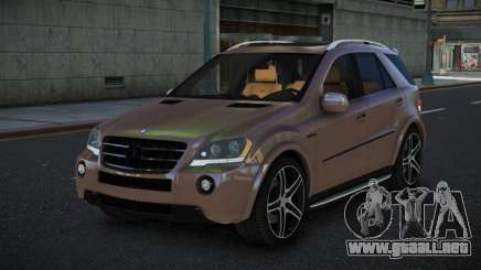 Mercedes-Benz ML63 AMG Baqnado para GTA 4