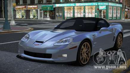 Chevrolet Corvette Pozpuce para GTA 4