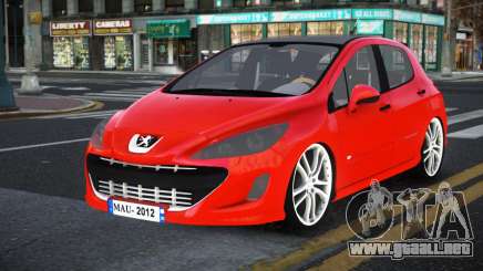 Peugeot 308 Yadini para GTA 4