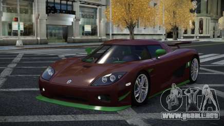 Koenigsegg CCXR Mapufoli para GTA 4