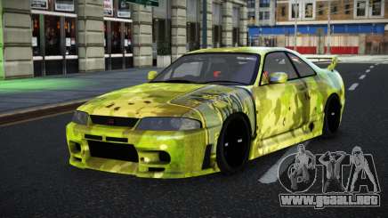 Nissan Skyline R33 GT-R Baslly S3 para GTA 4