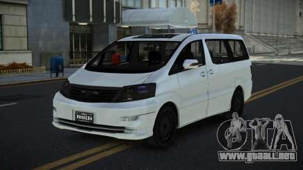 Toyota Alphard Rupacin para GTA 4