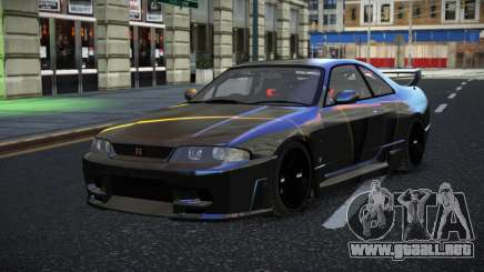 Nissan Skyline R33 GT-R Baslly S9 para GTA 4