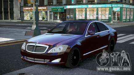 Mercedes-Benz W221 Demte para GTA 4