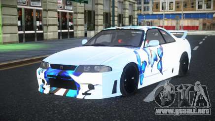 Nissan Skyline R33 GT-R Baslly S2 para GTA 4