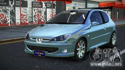 Peugeot 206 Cuxen para GTA 4