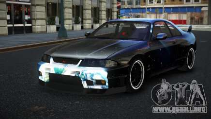 Nissan Skyline R33 Fersa S11 para GTA 4