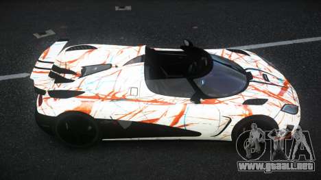 Koenigsegg Agera Lamroc S5 para GTA 4