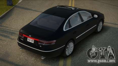 2009 Hyundai Azera Grandeur para GTA San Andreas
