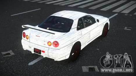 Nissan Skyline R34 Vinor S1 para GTA 4