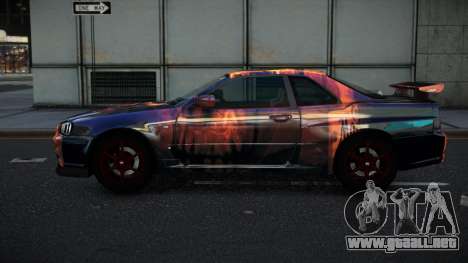 Nissan Skyline R34 Vinor S14 para GTA 4