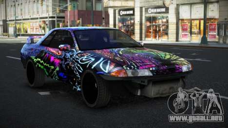 Nissan Skyline R32 Daisow S12 para GTA 4