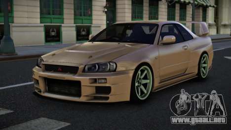 Nissan Skyline R34 Lekcibi para GTA 4