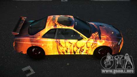 Nissan Skyline R34 Vinor S14 para GTA 4